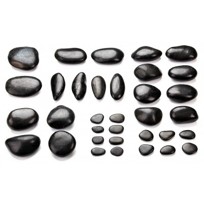 34 Hot Stones, Reflexzonen-Set