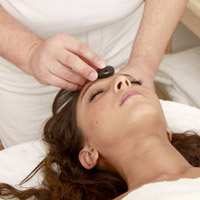 Massage Anleitung Hotstone Massage - Rückenlage