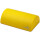 Halbrunde Lagerungsrolle von softX, 40 x 25 cm, gelb