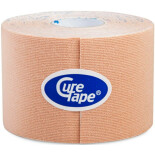 CureTape Kinesiologie-Tape, 5 cm breit, 5 m lang, wasserfest, beige