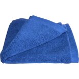 Seiftuch, Gesichtstuch, 30 x 30 cm, 100 % Baumwolle, blau