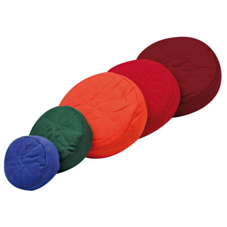 Hess Untersetzer Baumwolle, Durchmesser 10 cm, rot