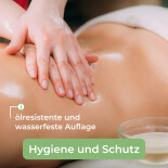 Hygiene-Auflage f&uuml;r Massageliegen, Vlies, wasser- und &ouml;lfest, 10 St&uuml;ck