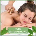 Ergo Massagehelfer Dreibein aus Kirschholz, Mangelprodukt, MASSAGE-EXPERT