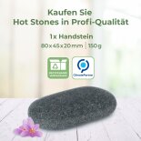 Hot Stone Handstein aus zertifiziert echtem Basalt