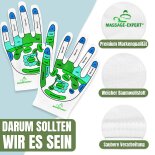 Handreflexzonen-Handschuhe für die Handreflexzonenmassage, klein, OVP beschädigt