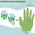Handreflexzonen-Handschuhe mit 20 Reflexzonen auf Deutsch, weiche Baumwolle mit Stretch-Effekt, klein