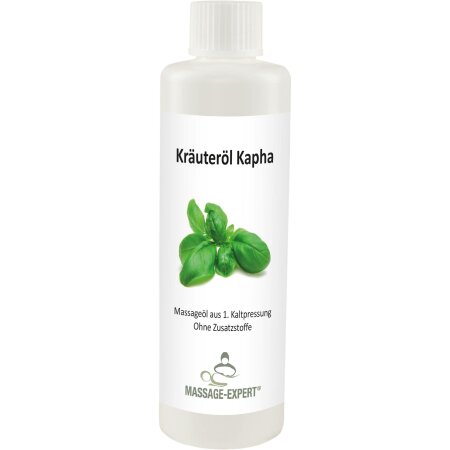 Ayurveda-Kräuteröl Kapha von MASSAGE-EXPERT, erste Kaltpressung, 250 ml
