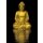Poster goldener Buddha in DIN A1-Größe, laminierte Qualität